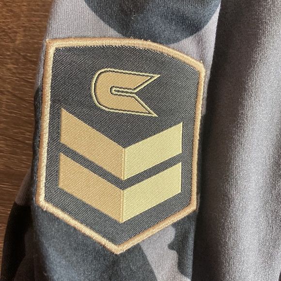 COLOSSEUM TCU HORNED FROGS GREY OPERATION HAT TRICK CAMO 1/4 ZIP PULLOVER XL - Picture 5 of 14